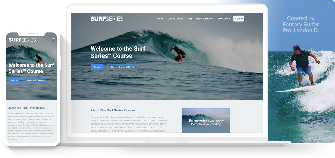 Surf Series slide 01